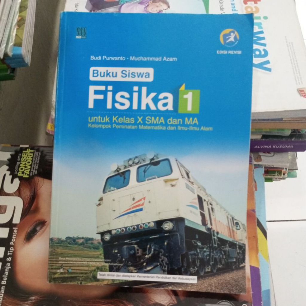 BUKU FISIKA 1 UNTUK KELAS 10 PENERBIT JATRA