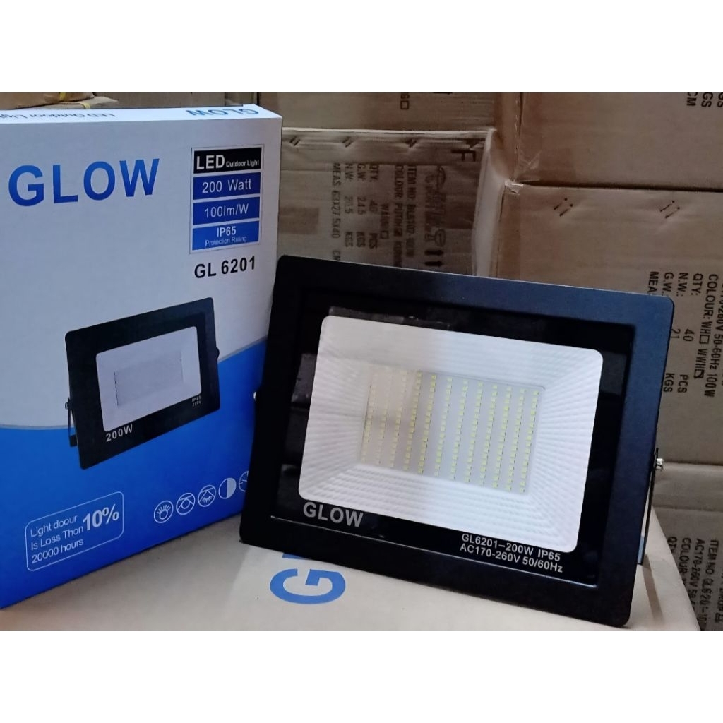 GLOW LAMPU SOROT LED 50 WATT / LED TEMBAK 50W IP65