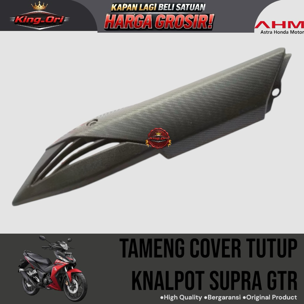 Tameng Cover Tutup Knalpot Honda Supra GTR Original