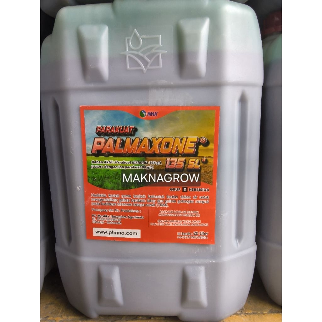 Herbisida PALMAXONE 135 SL Racun rumput 20 liter