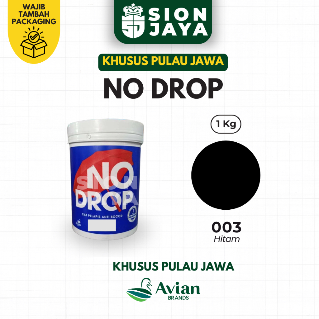 [1 Kg] No Drop 003 Hitam