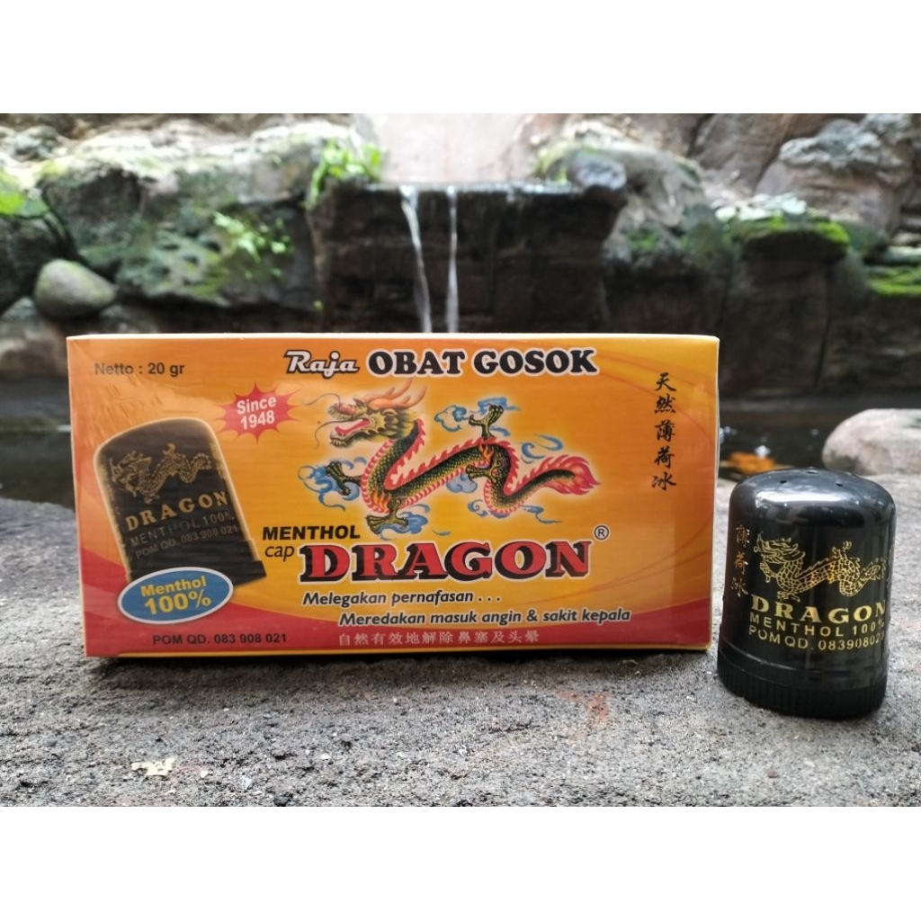 Menthol dragon/ menthol dragon raja obat gosok 20gr (harga per biji)