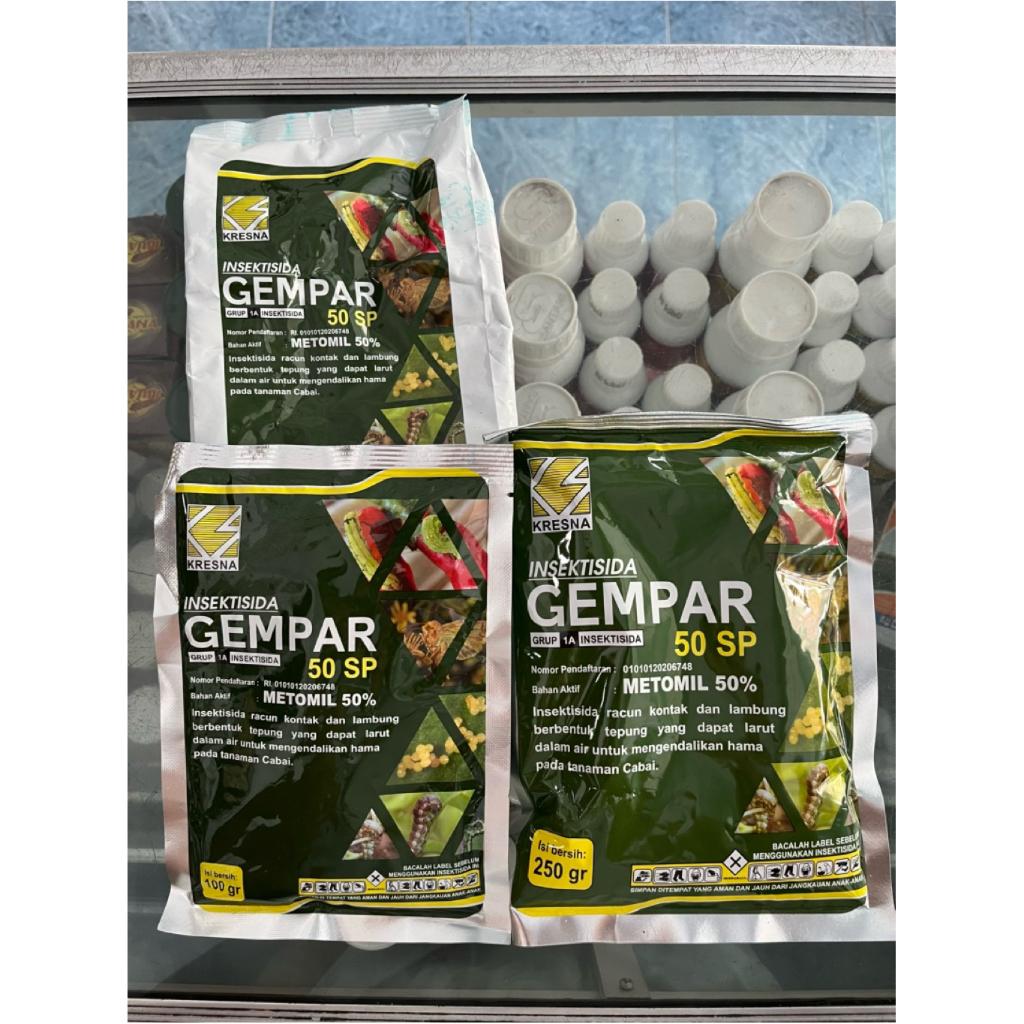 Insektisida GEMPAR Metomil 50SP untuk mengatasi hama pada cabai dan tanaman lainnya