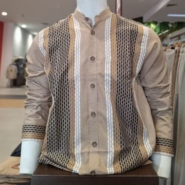 FOREX baju koko pria premium lengan panjang regular 006