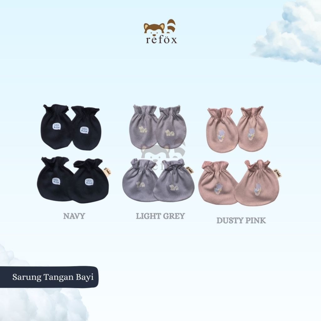 REFOX l Sarung Tangan Bayi l STK l Mitten And Booties