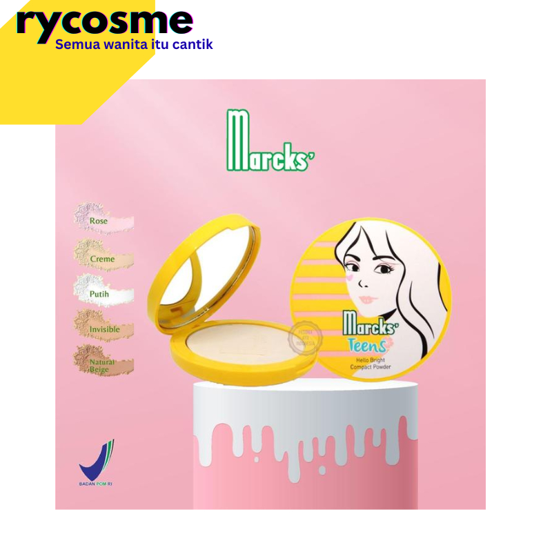 Marcks Teens Compact Powder Refill Putih
