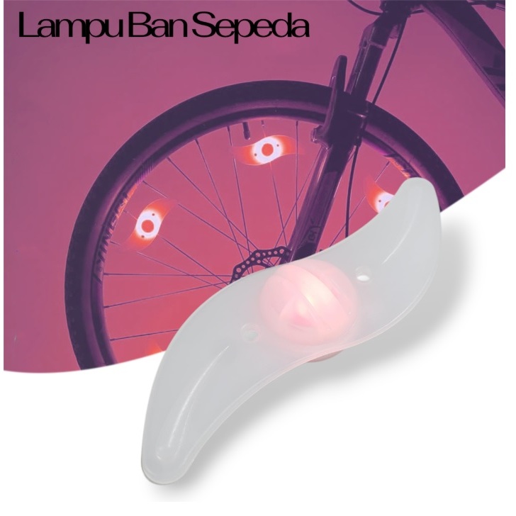 DACHELUN Lampu Velg Ban Sepeda LED Bicycle Wheel Light Waterproof 1PCS - DC-889