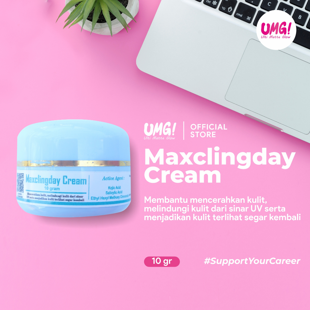 UMG! Ulti Matte Glow DAY CREAM MAXCLING CREAM SIANG