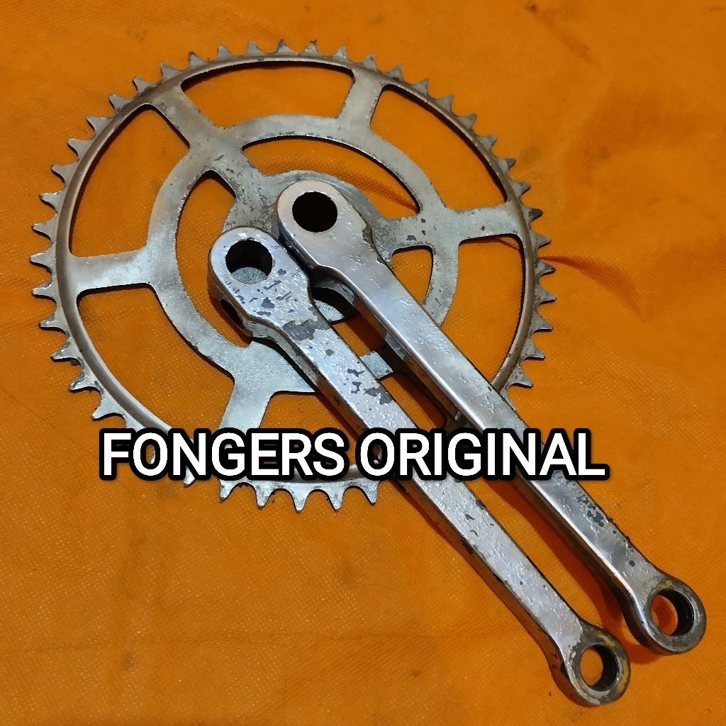 Gear crank sepeda onthel Fongers original 48T