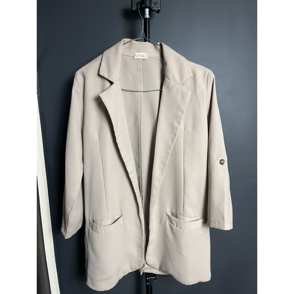 MSMO blazer korea longsleeve-outer blazer casual