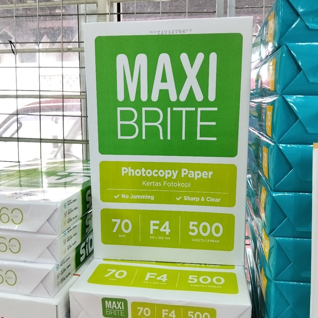 Hvs Maxibrite F4 70 gsm Hvs 70 gsm kertas F4 70 gsm