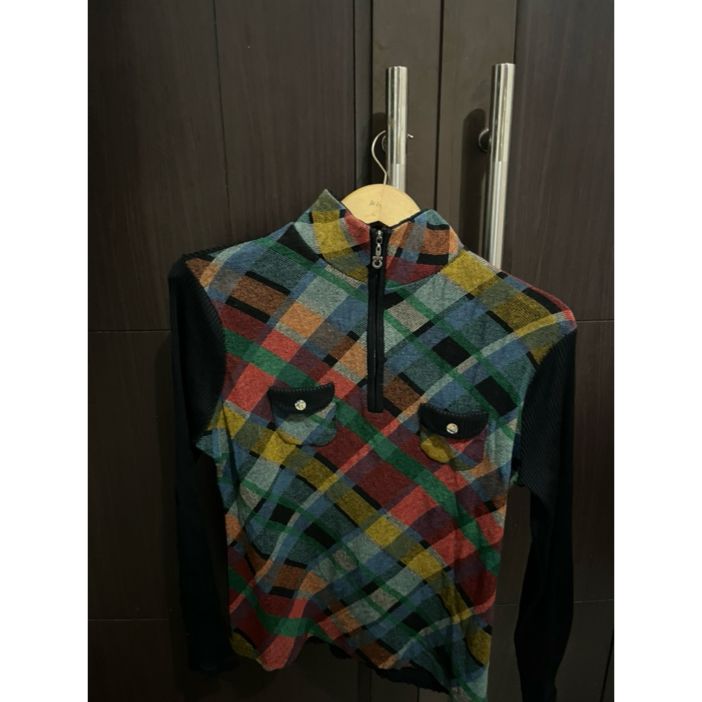 half zip knit premium GAP