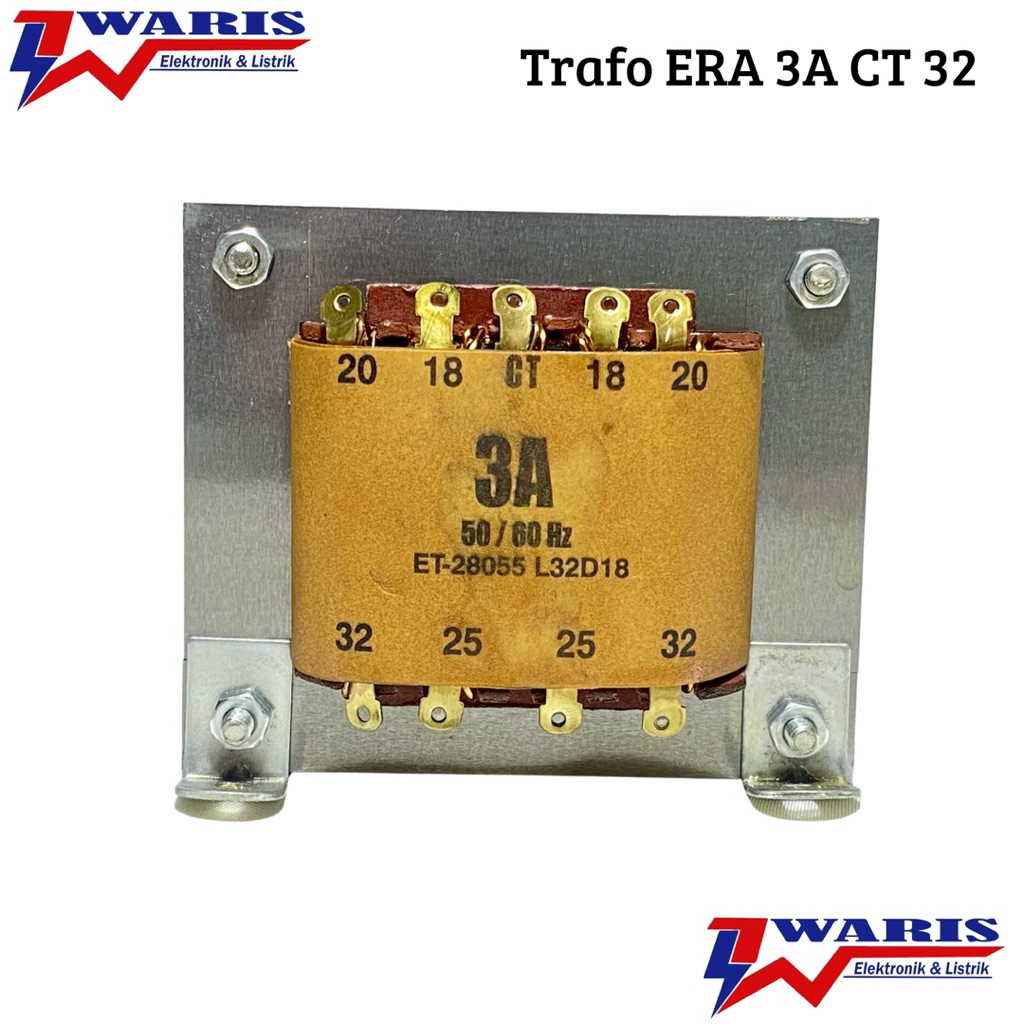 Trafo ERA 3A Ampere CT 32V Tembaga Murni