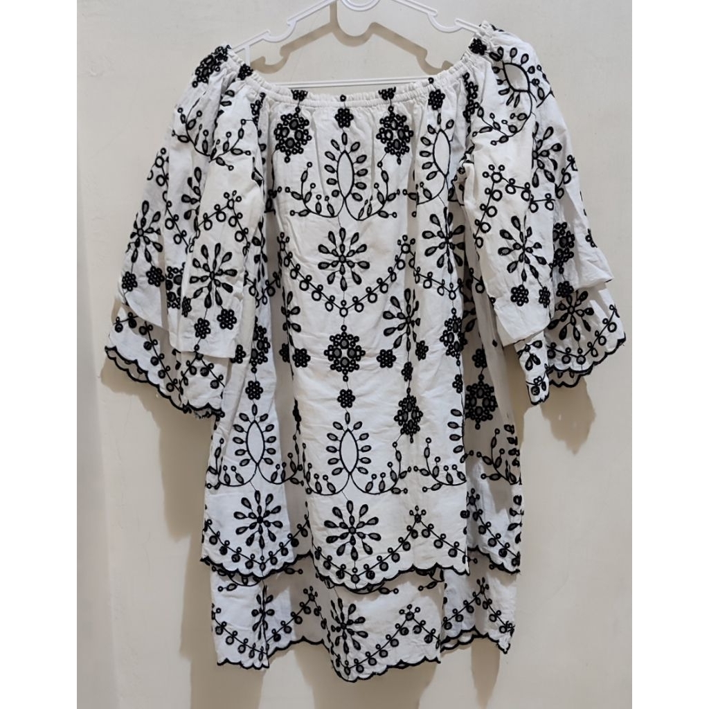 (Preloved) Zara original dress bordir