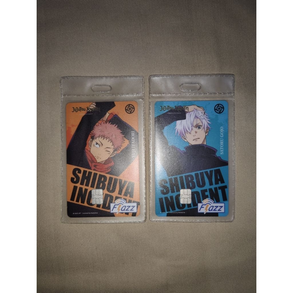 Kartu Flazz JUJUTSU KAISEN Flazz BCA Gen 2 Original Limited Edition | Gojo Yuji