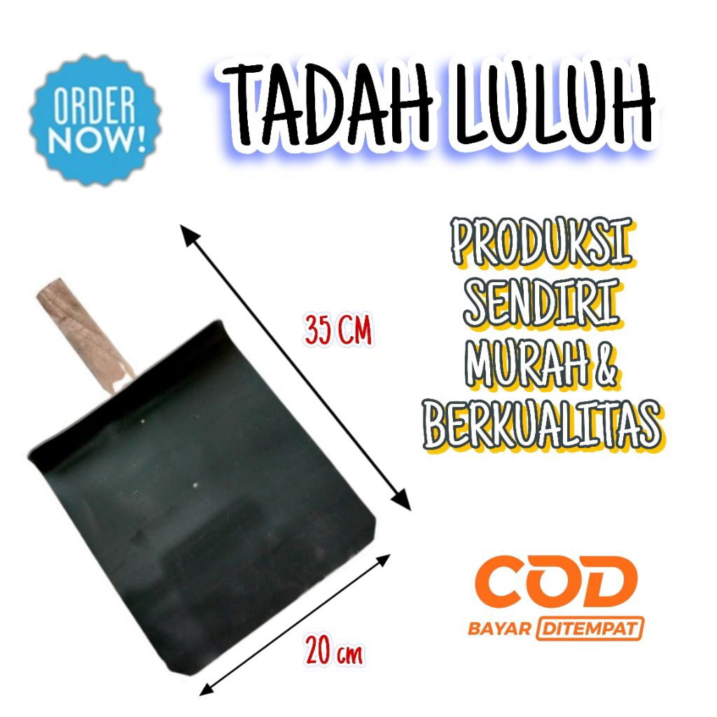 TADAH LULUH - BAHAN PVC TEBAL - SERBAGUNA