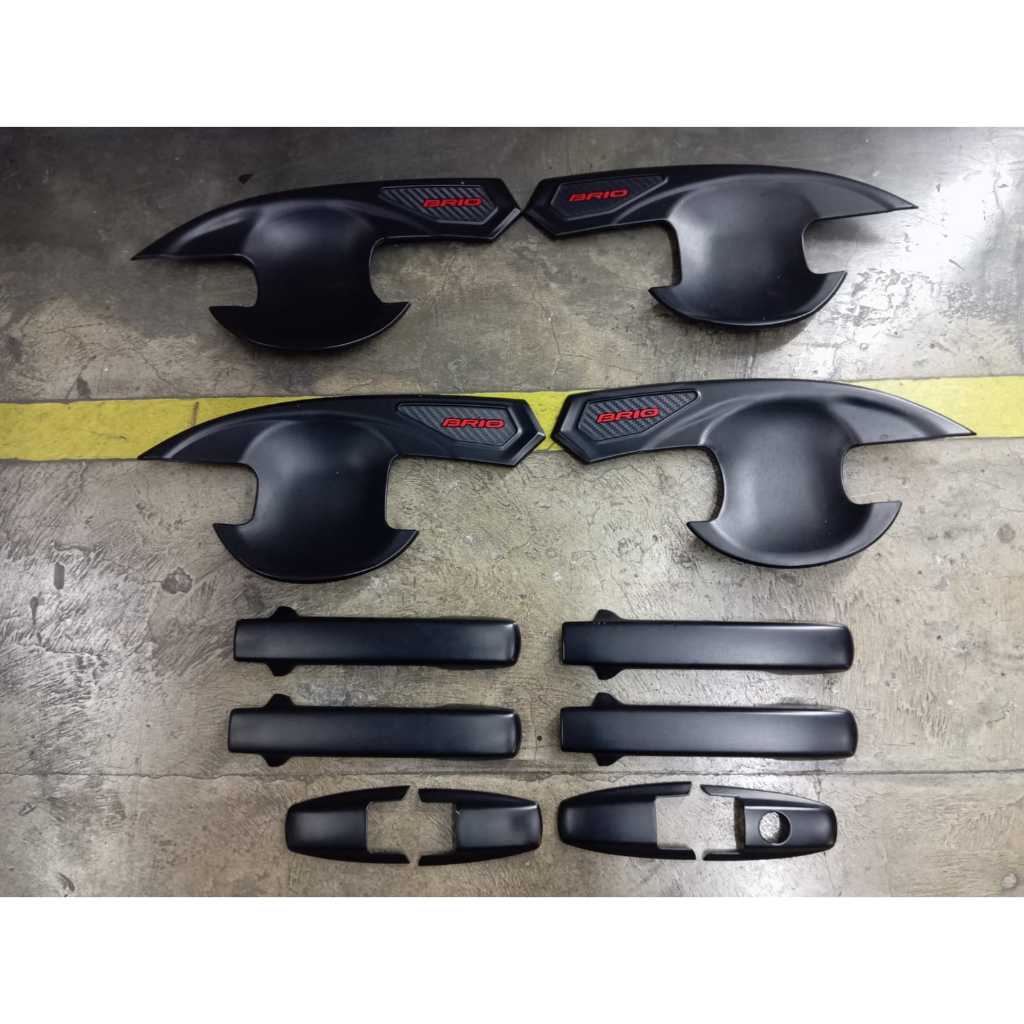 3542 TD Aksesoris Door Handle Outer Pintu Honda Brio satya warna hitam