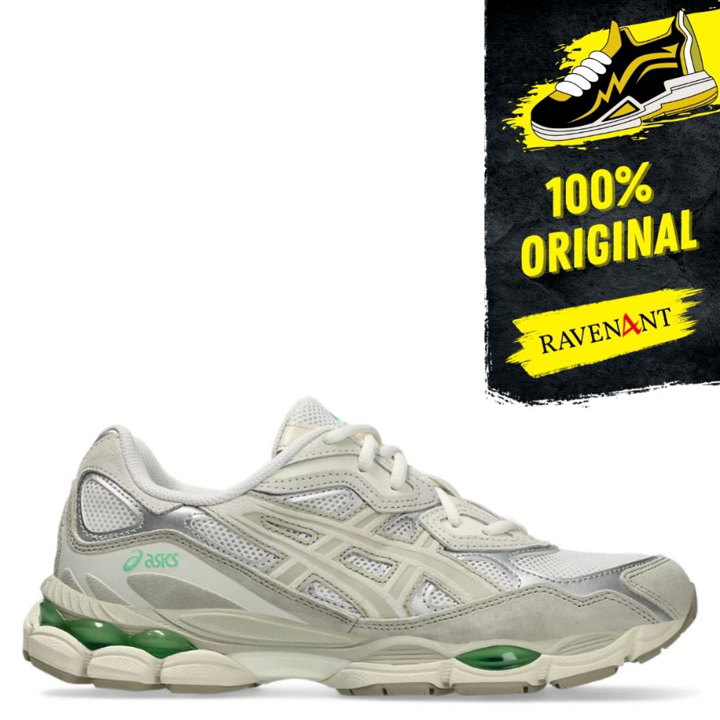 ASICS Gel-NYC Cream Fossil ORIGINAL - Sepatu Sneakers Pria/Wanita