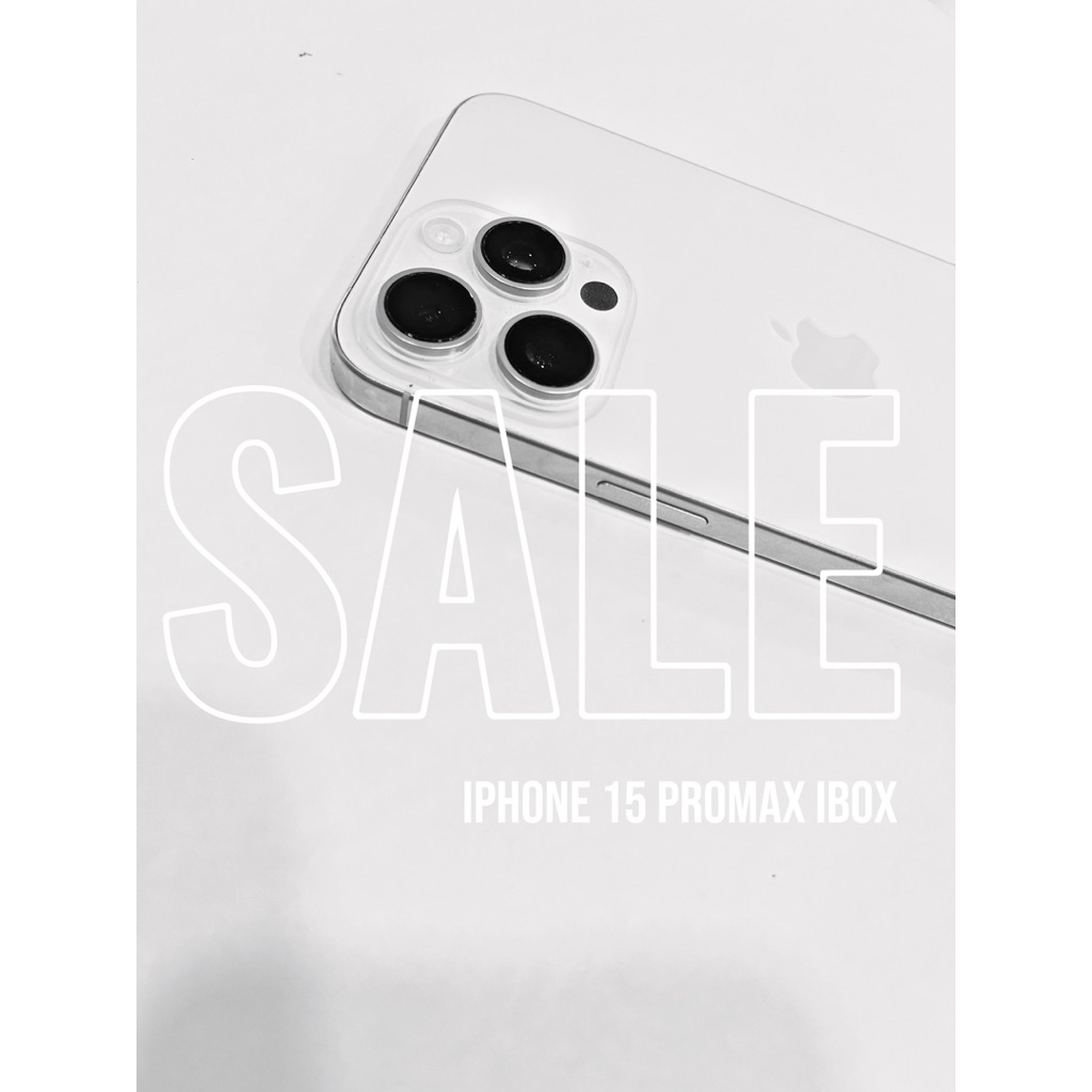 Second iPhone 15 ProMax 256GB iBox