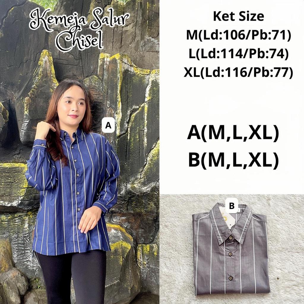 KEMEJA TUNIK BAHAN KATUN BRANDED ORIGINAL