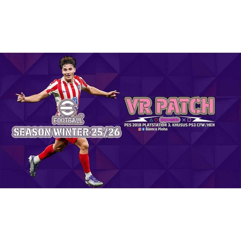 PES 2026 PS3 | VR PATCH WINTER 2026 PKG