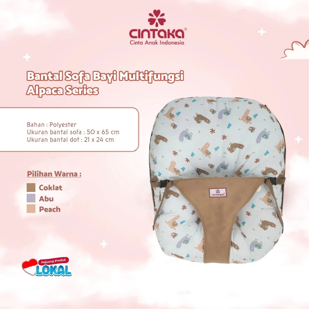 Sofa Bayi Cintaka Bantal Sofa Bayi Alpaca Series CBD3418