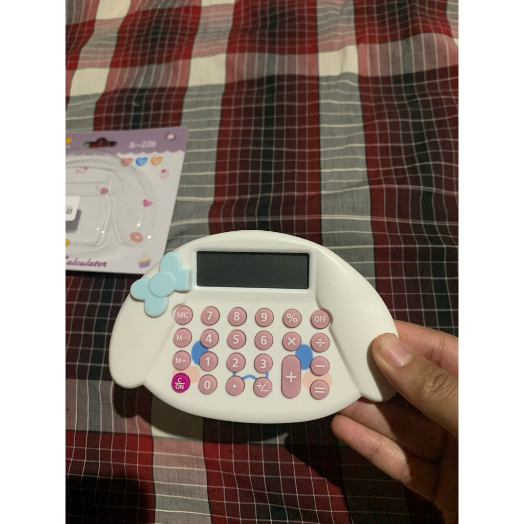 KALKULATOR LUCU KALKULATOR UNIK BARANG UNIK CALCULATOR CINNAMON ROLL