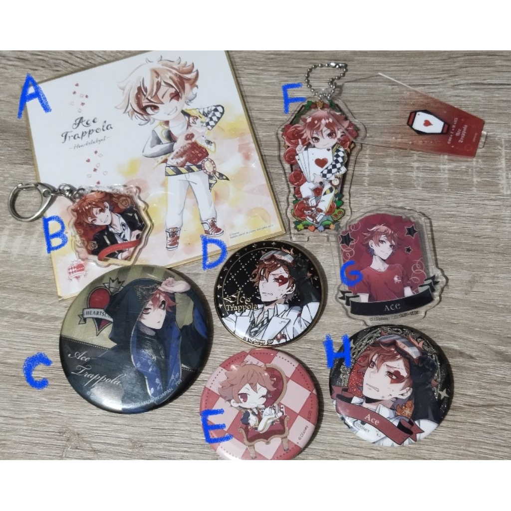 PRELOVED twisted wonderland ace trappola plushie and merch