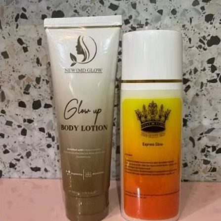 HB Express glow siang + malam kemasan baru Hb Express glow