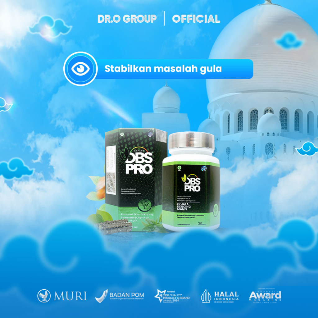 Dbs Pro  Obat Diabetes Kapsul Kesehatan Penstabil Diabetes Best Seller BPOM