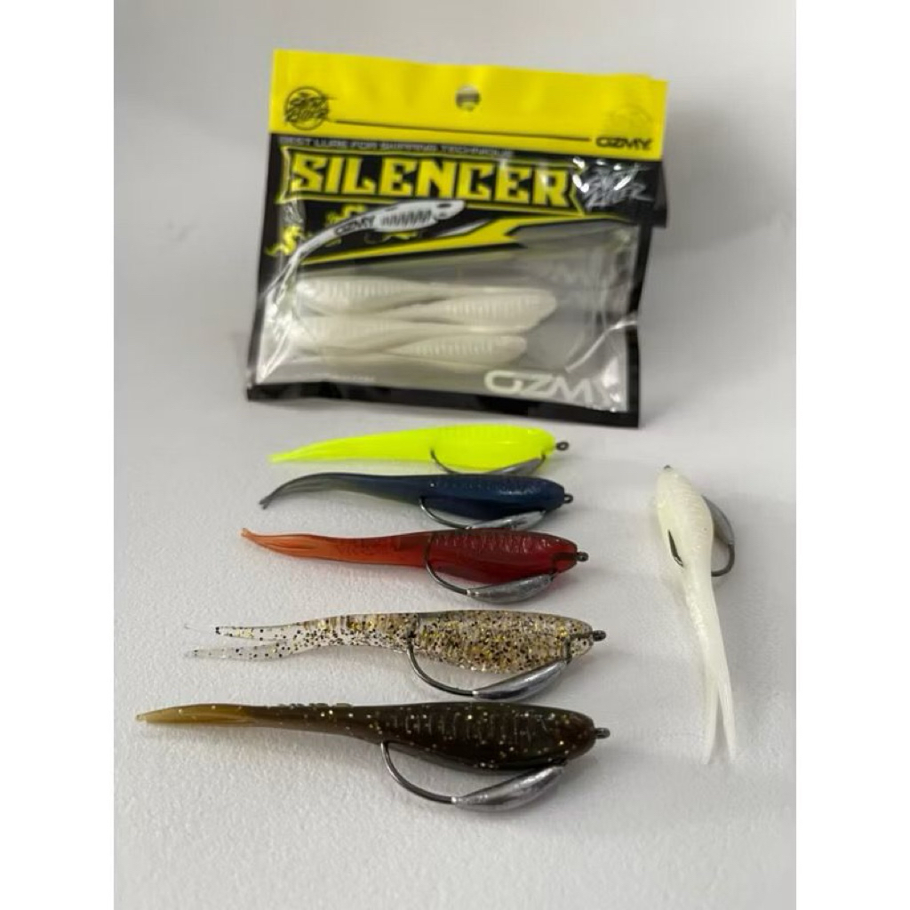 UMPAN SUPER BABY SILENCER OZMY 8CM. 6GRAM HOOK TIMAH KENZI
