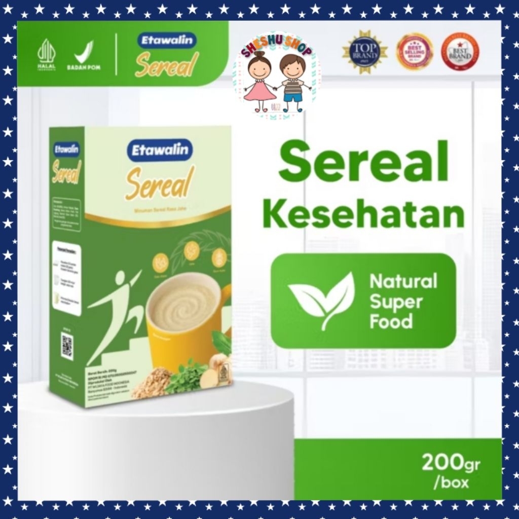 Ready Medan Etawalin Sereal untuk Sarapan Sehat Rasa Jahe Original