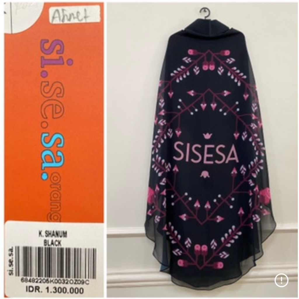 sisesa khimar black