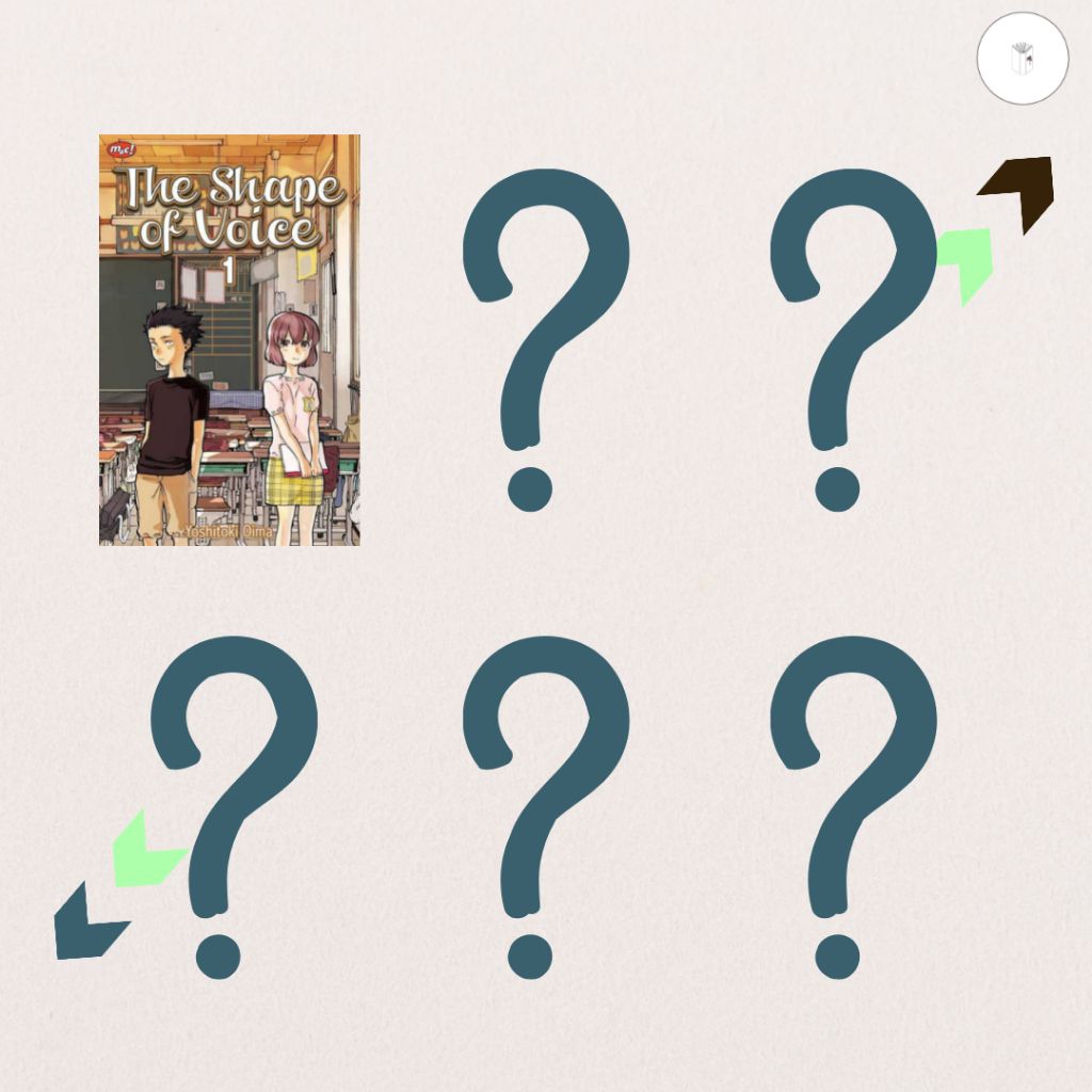 Buku Komik The Shape of Voice - Yoshitoki Oima