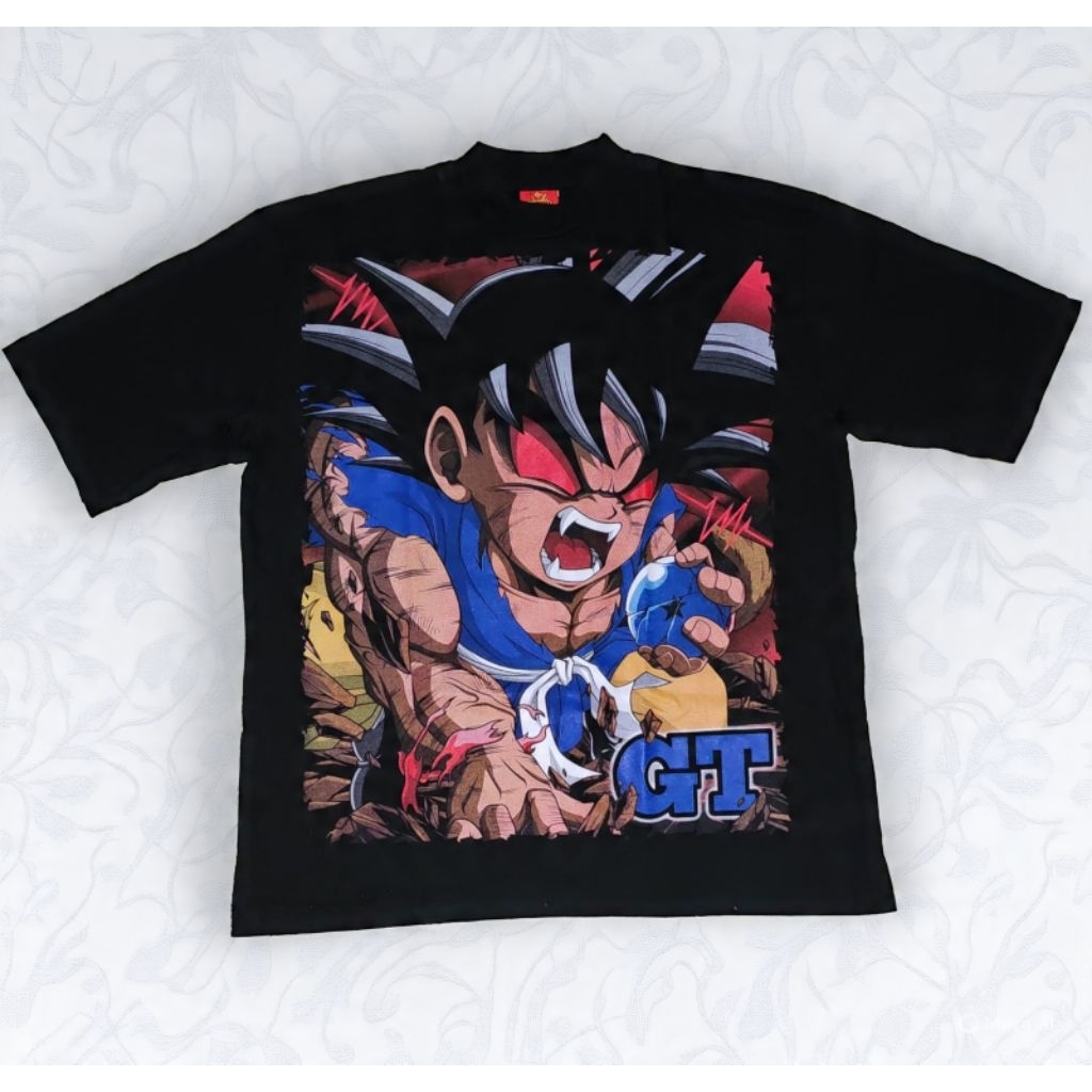 Kaos Bootleg Anime Dragon Ball GT Goku kid