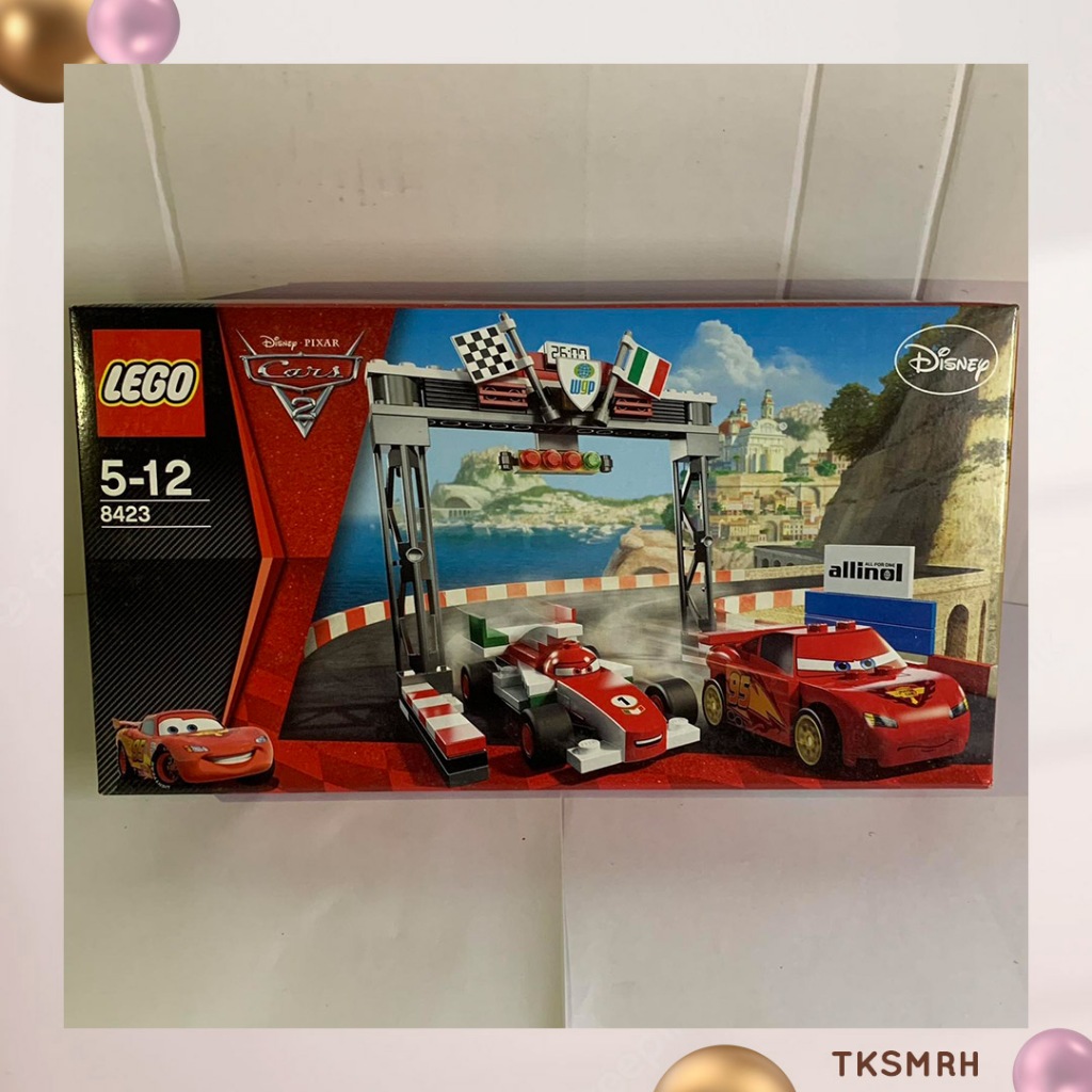 Lego Disney Pixar Cars 2 World Grand Prix Racing Rivalry 8423 mainan anak 100% asli original