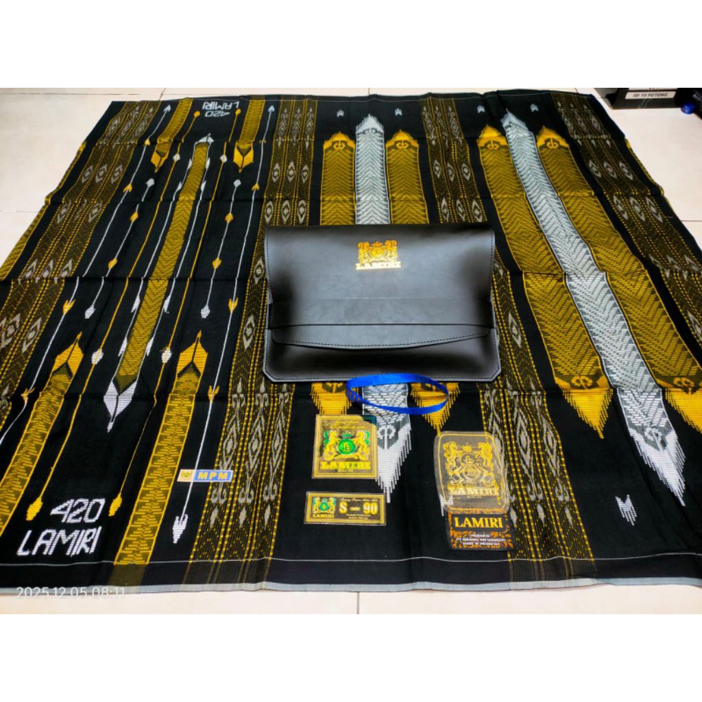 SARUNG LAMIRI MPM FULL SUTRA JAHIT TENGAH