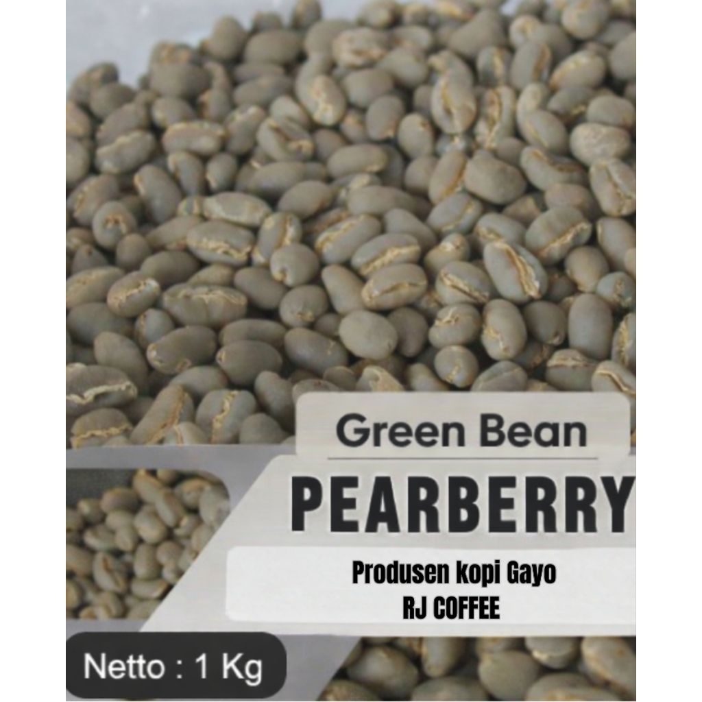 GREEN BEAN KOPI ARABIKA GAYO PEARBERY / KOPI LANANG 1kg KUALITAS EKSPOR
