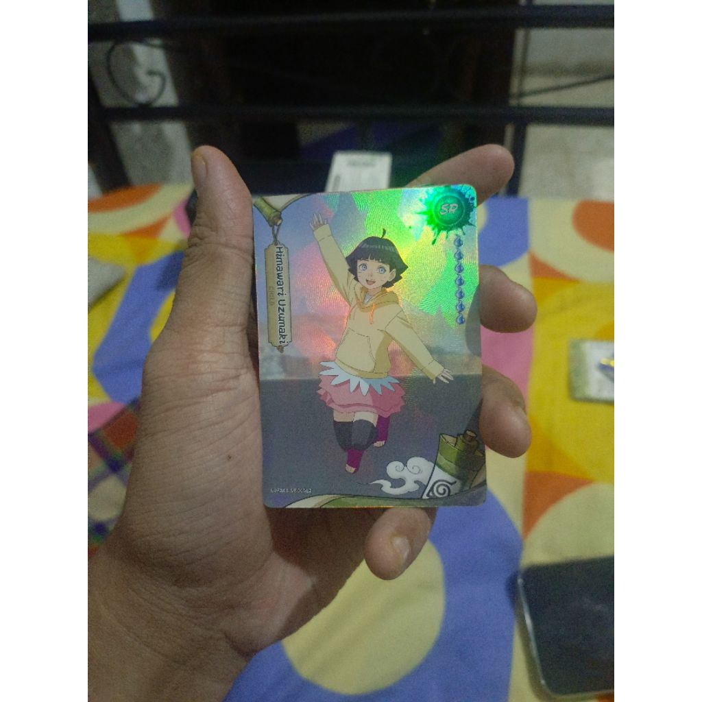 Kartu Naruto kayou Himawari Uzumaki SR