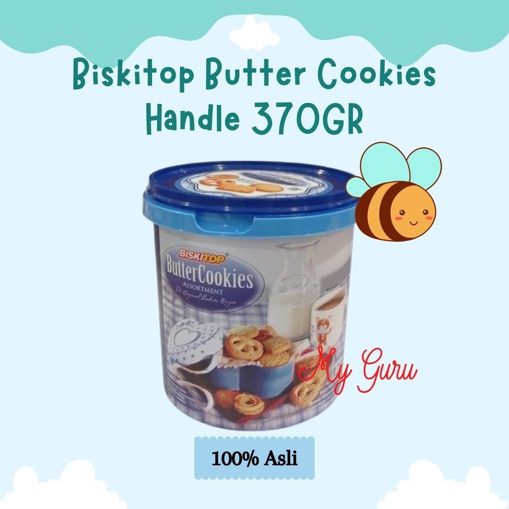 [DRUM] BISKITOP BUTTER COOKIES HANDLE 370gr