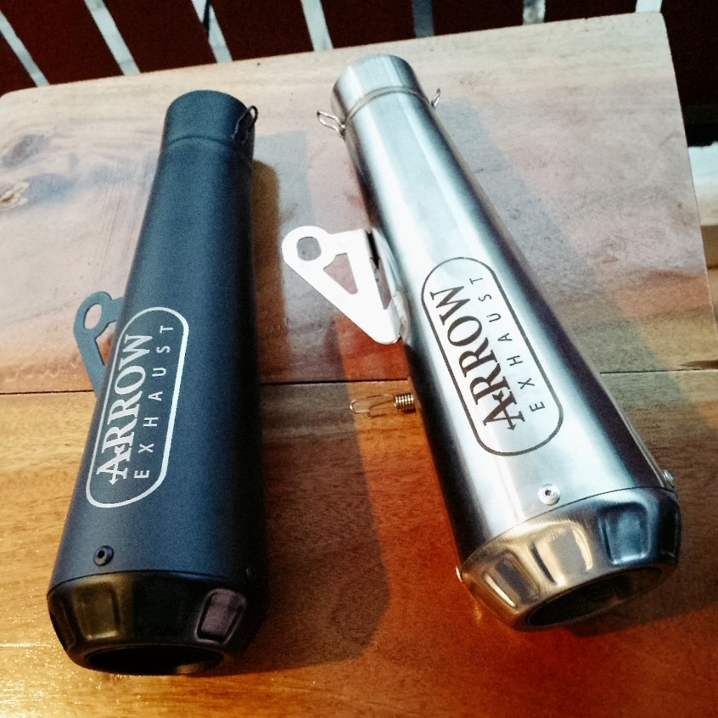 Knalpot Arrow / Silencer knalpot Motor / Tabung Silencer inlet 50 mm