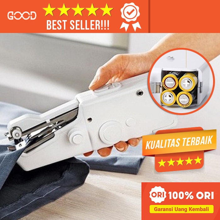 GOOD - Mesin Jahit Mini Portabel - Cocok Untuk DIY Masker & Kerajinan Tangan Kreatif