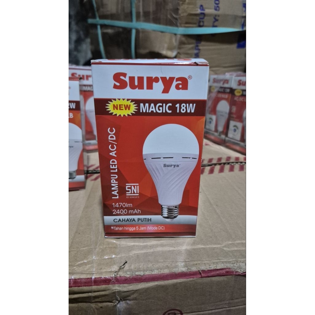 lampu emergency surya magic