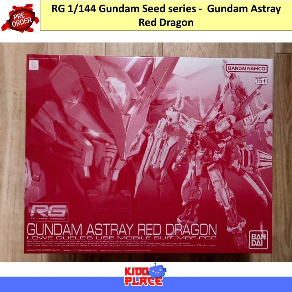 RG 1/144 Gundam Seed series - Gundam Astray Red Dragon