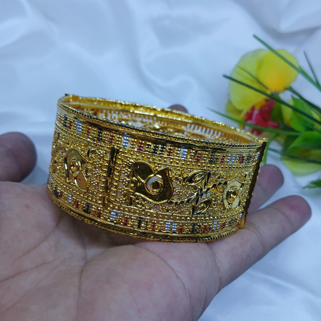 GELANG DUBAI INDIA AAGD515 MODEL BUKAAN REPLIKA MAS ASLI AAGD999