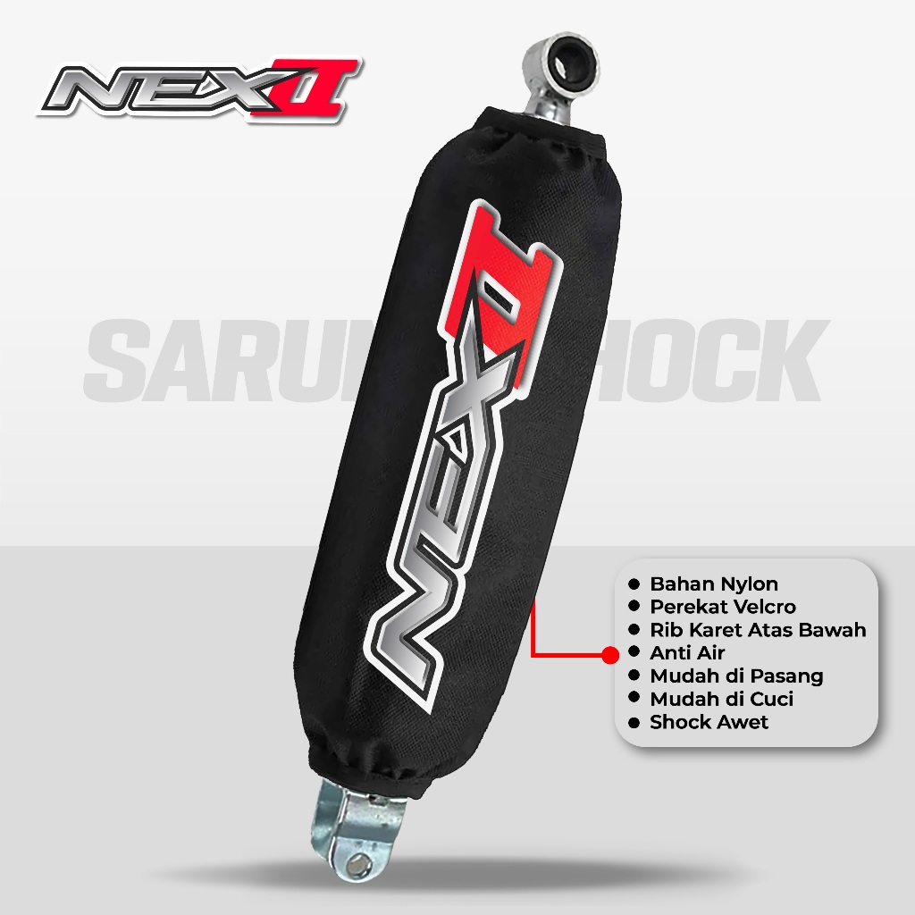 Sarung Cover Shock Suzuki Nex II | Nex 2 Fi Matic