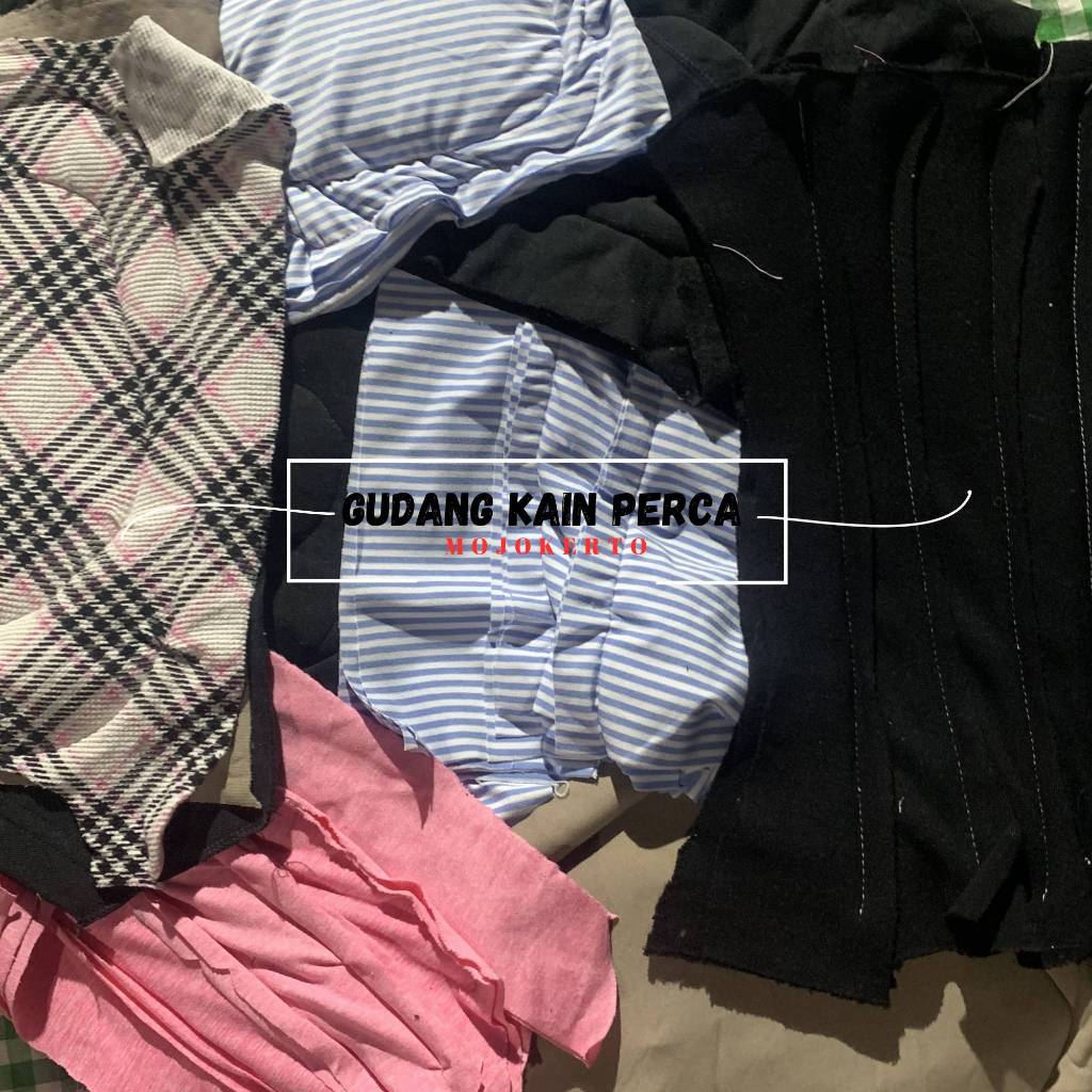 Kain Majun 1/2 Kilogram - Lap Majun Serbaguna - Lap Majun Setengah Kilo - Lap Dapur - Lap Bengkel - 