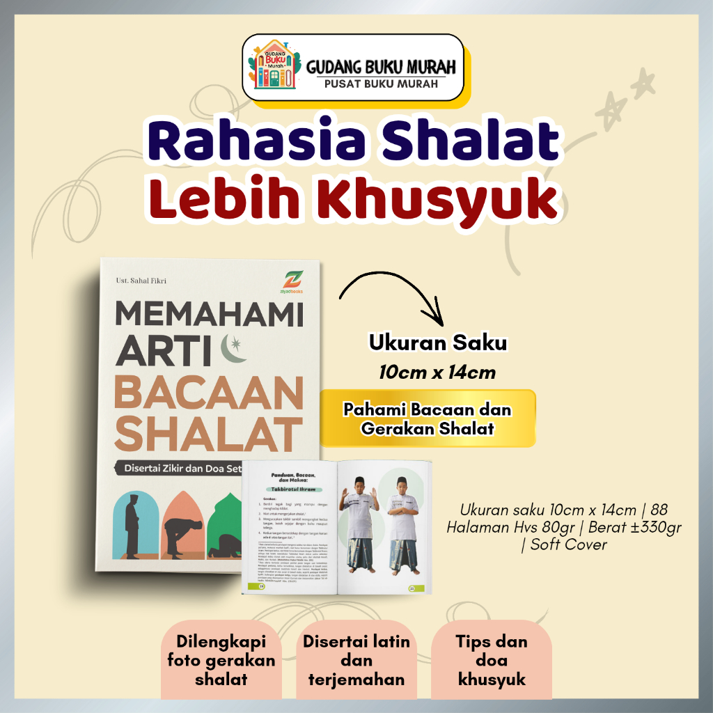 ZiyadBooks - Memahami Arti Bacaan Shalat - Belajar Shalat khusyuk