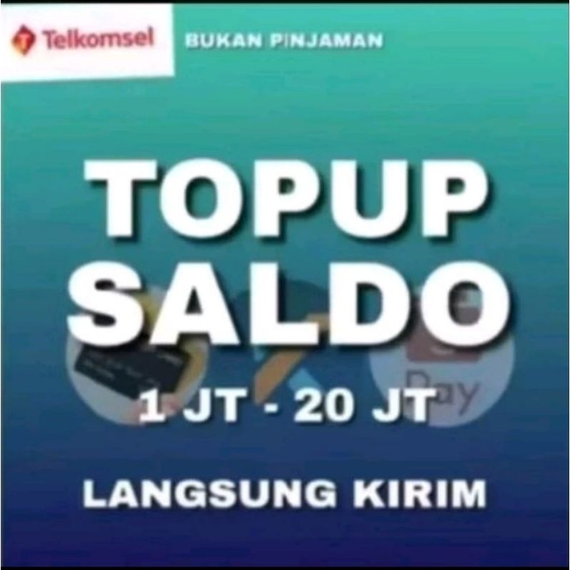 BEST SELLER TOP SALDO// UP REGULER TRANSFER TERMURAH TERPERCAYA