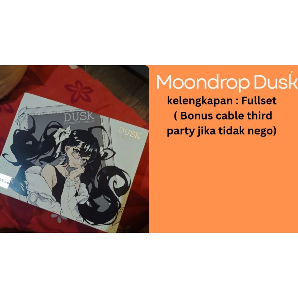 Moondrop Dusk Second bekas not tanchjim Truthear tangzu thieaudio, iem